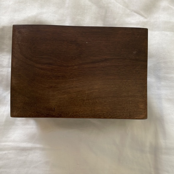 Handmade Wooden Box with Bone Inlay - Picture 5 of 10